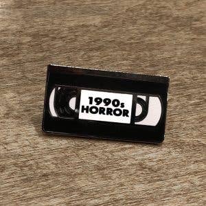 DECADES OF HORROR 1990S ENAMEL PIN