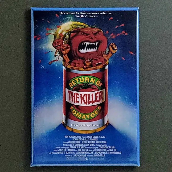 RETURN OF THE KILLER TOMATOES MAGNET