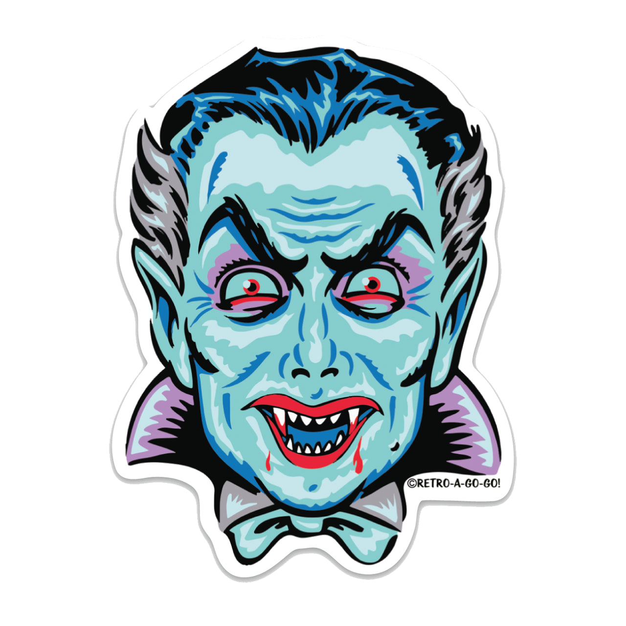 CRYPT VAMPIRE VINYL STICKER