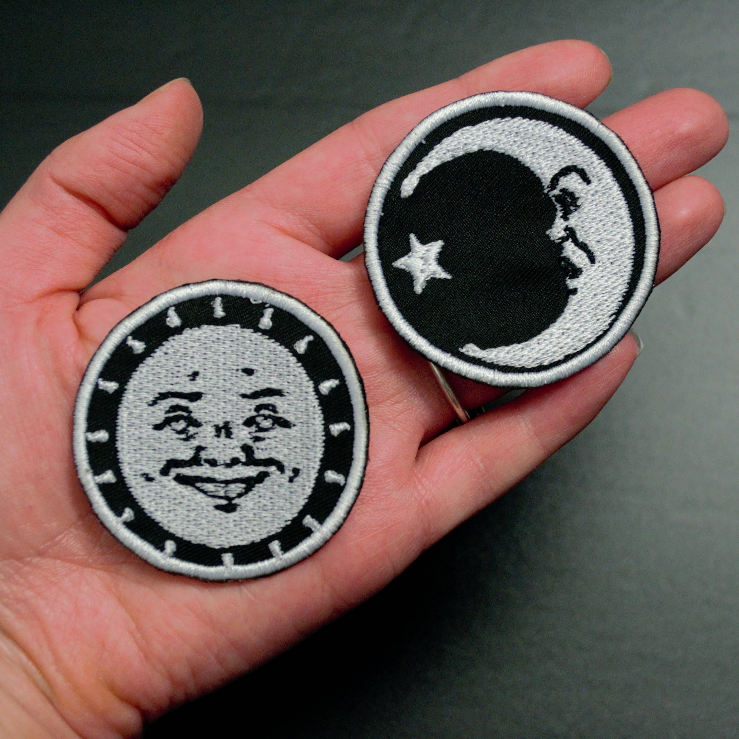 OUIJA SUN AND MOON PATCH SET