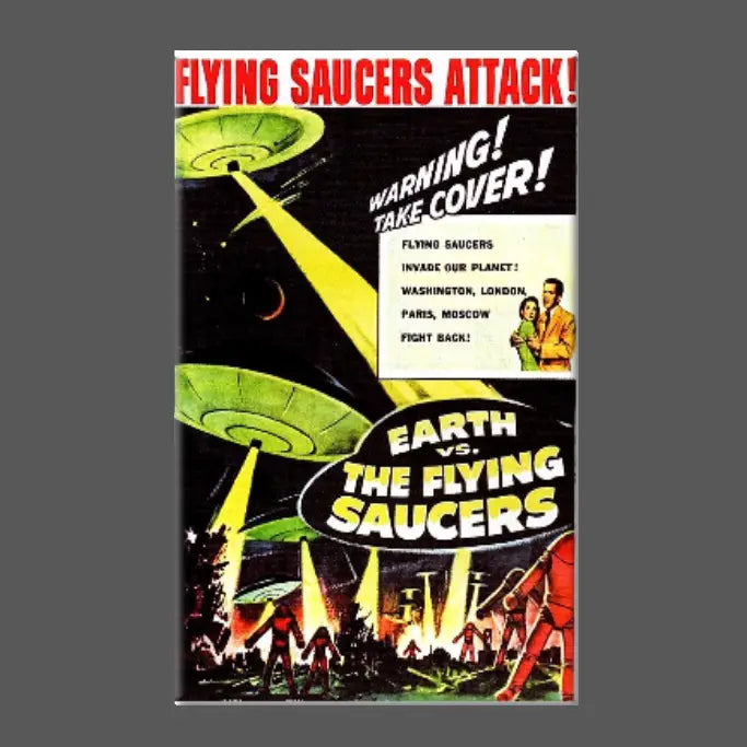 EARTH VS THE FLYING SAUCERS MAGNET
