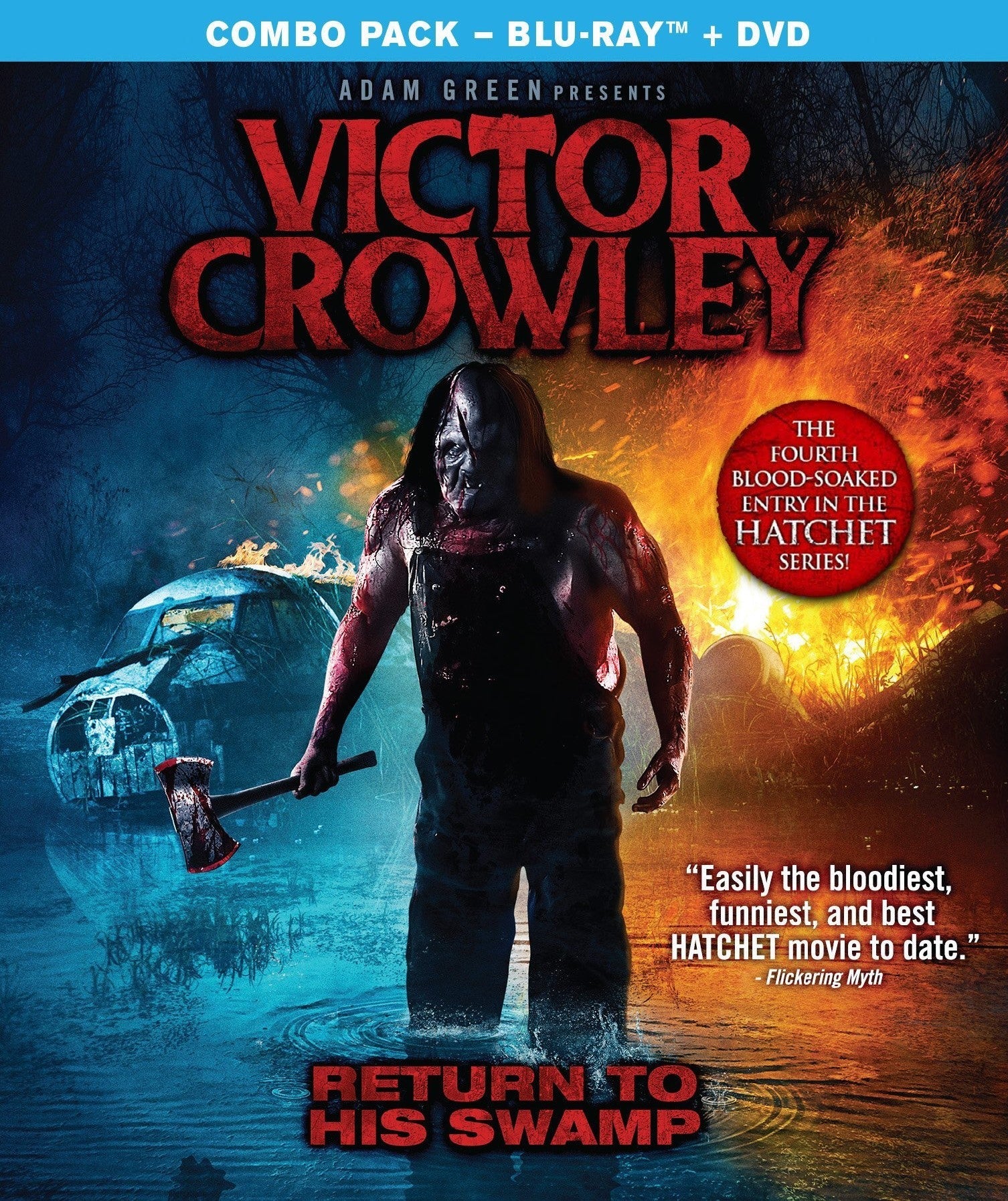 Victor Crowley Blu-Ray/dvd Blu-Ray