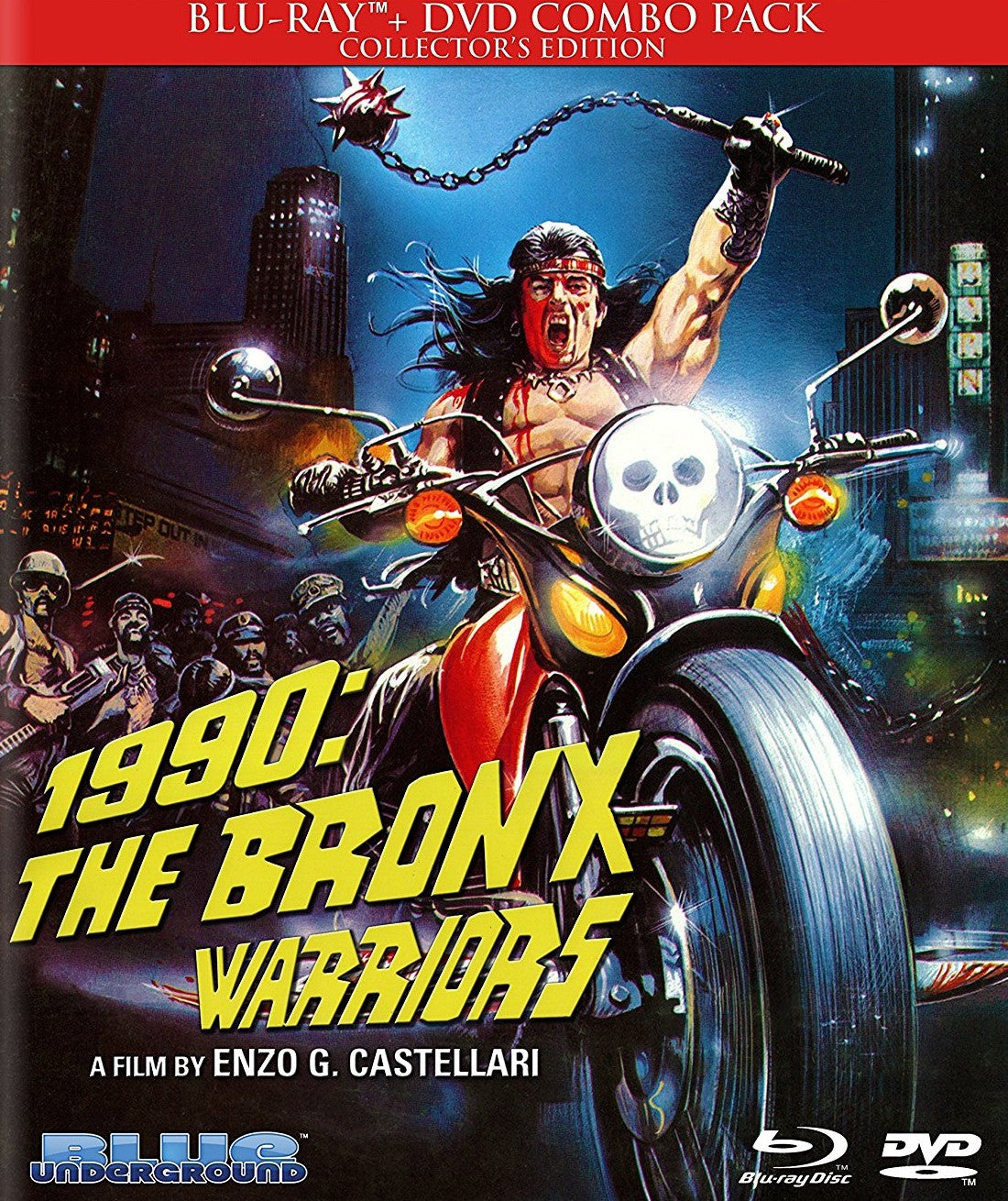1990: The Bronx Warriors (Collectors Edition) Blu-Ray/dvd Blu-Ray
