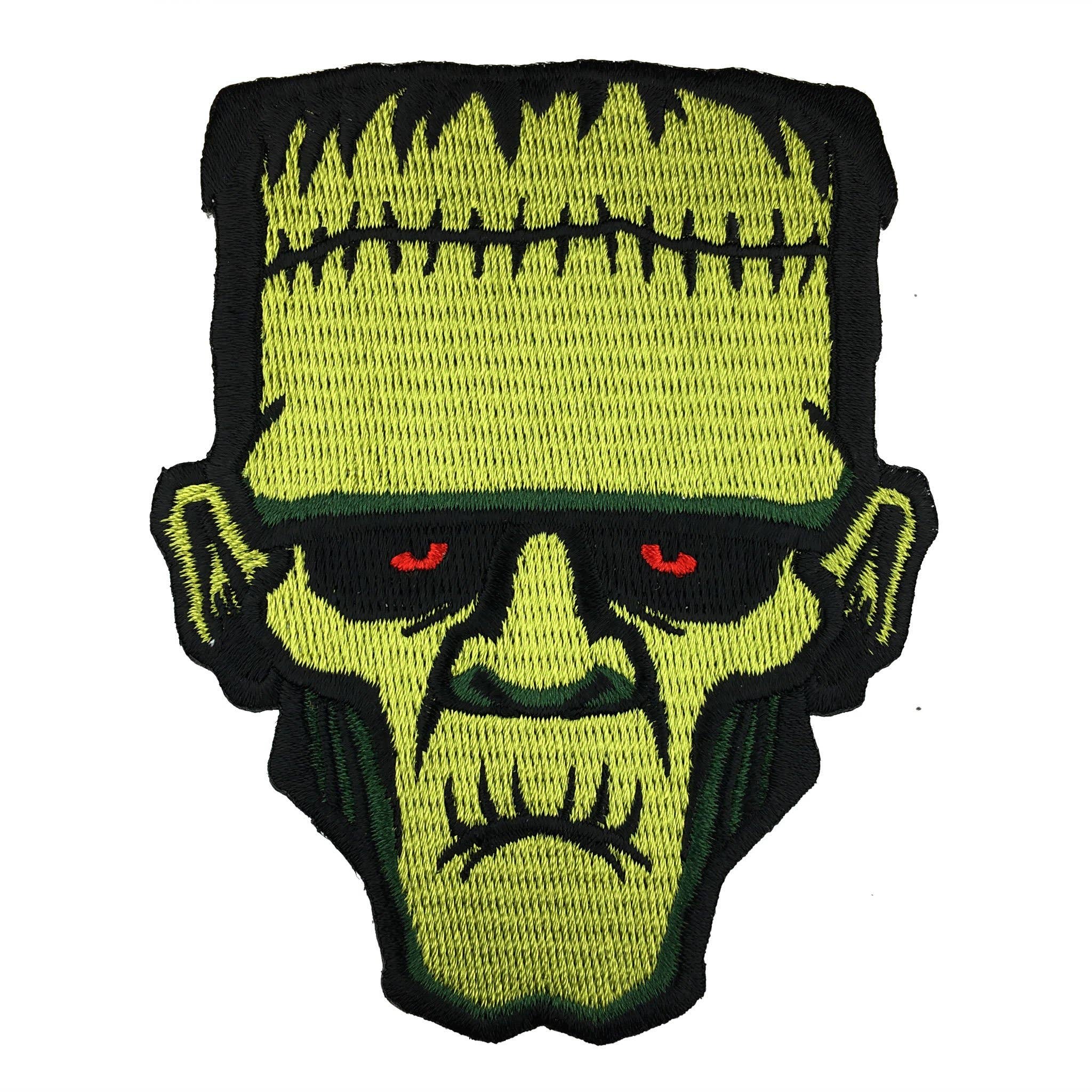 FRANKENSTEIN MONSTER HEAD PATCH