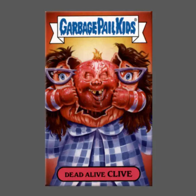 GARBAGE PAIL KIDS DEAD ALIVE CLIVE MAGNET