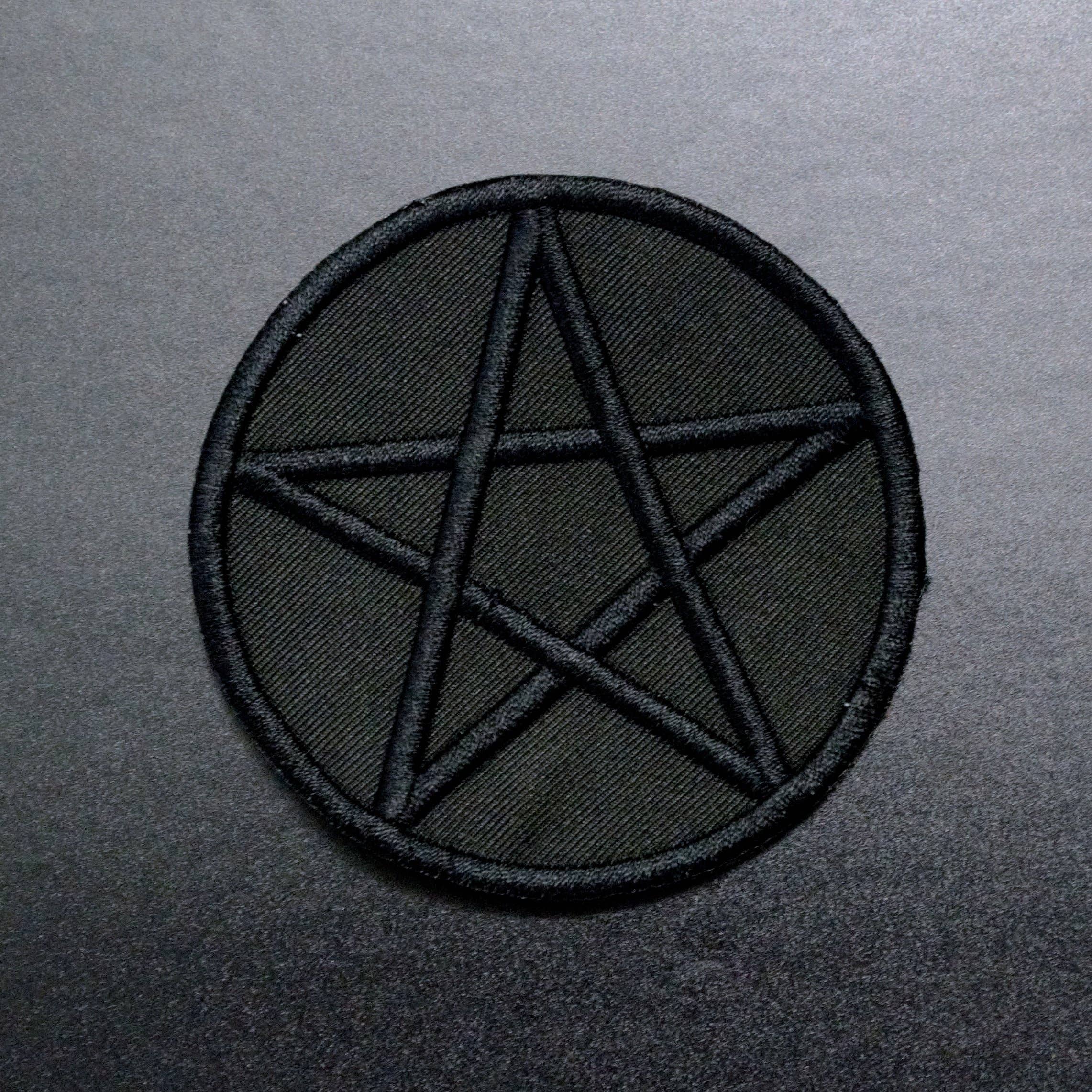 PENTAGRAM PATCH - BLACK