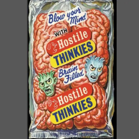 WACKY PACKAGES THINKIES MAGNET