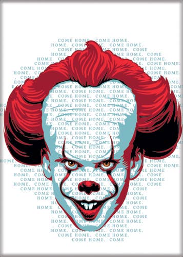 IT CHAPTER TWO PENNYWISE ON WORDS MAGNET