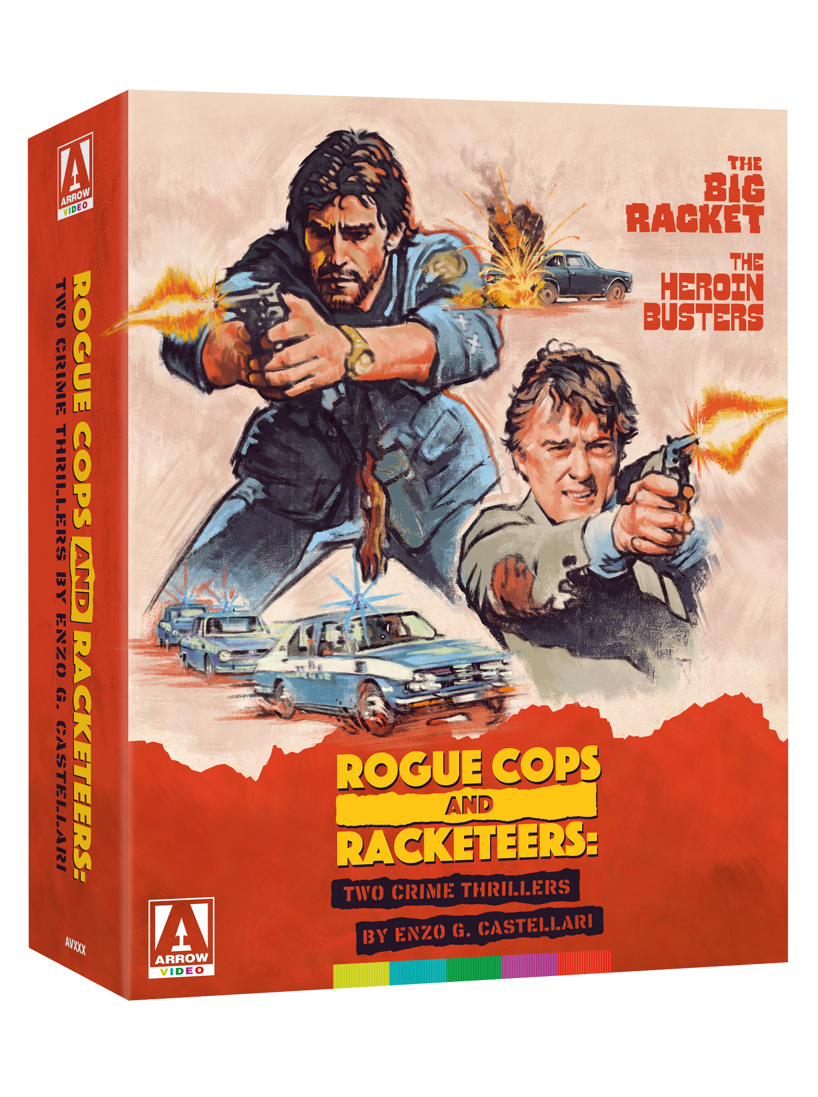 Rogue Cops And Racketeers: Two Crime Thrillers From Enzo G Castellari (Limited Edition) Blu-Ray