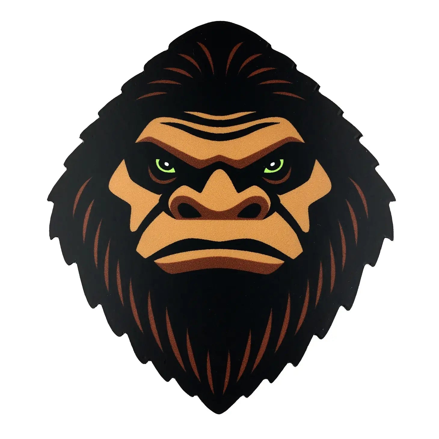 SASQUATCH HEAD STICKER