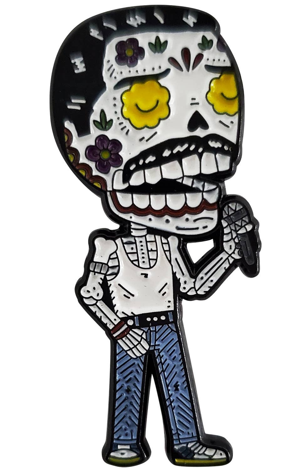 FREDDIE MERCURY ENAMEL PIN