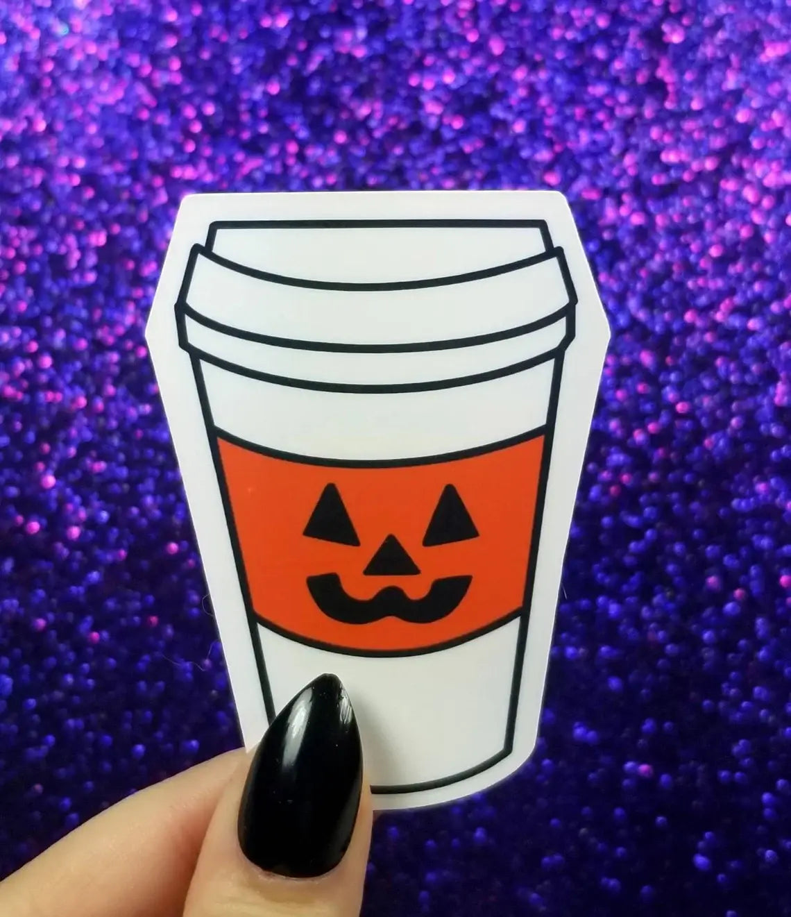 PUMPKIN SPICE COFFEE STICKER