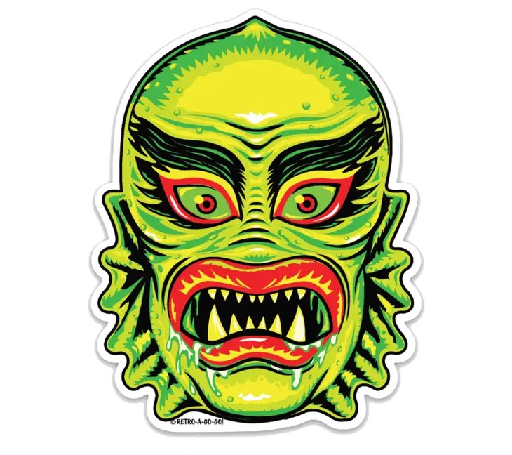 FISH FACE STICKER