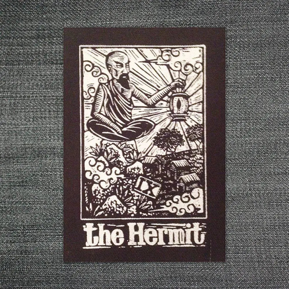 THE HERMIT TAROT PATCH