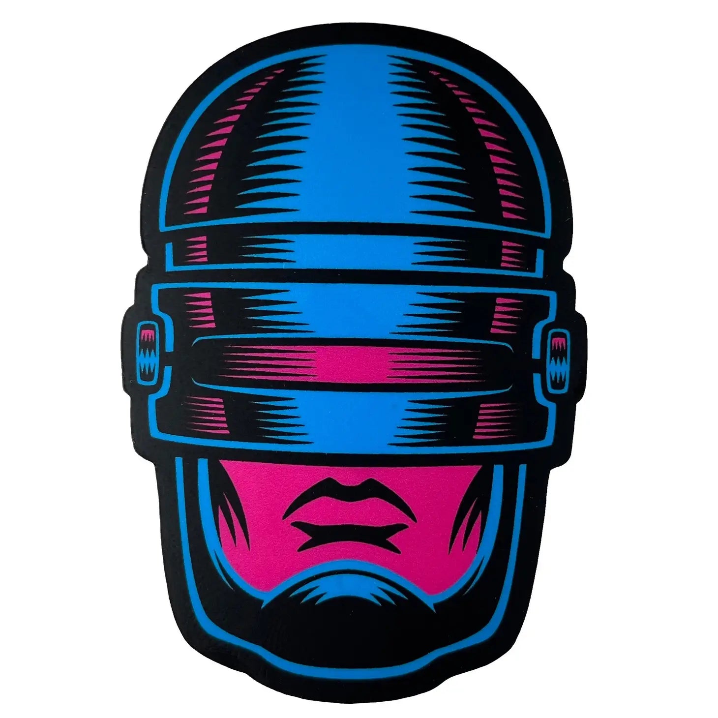 ROBOCOP HEAD STICKER