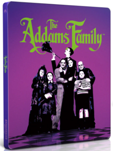 THE ADDAMS FAMILY (LIMITED EDITION) 4K UHD/BLU-RAY STEELBOOK
