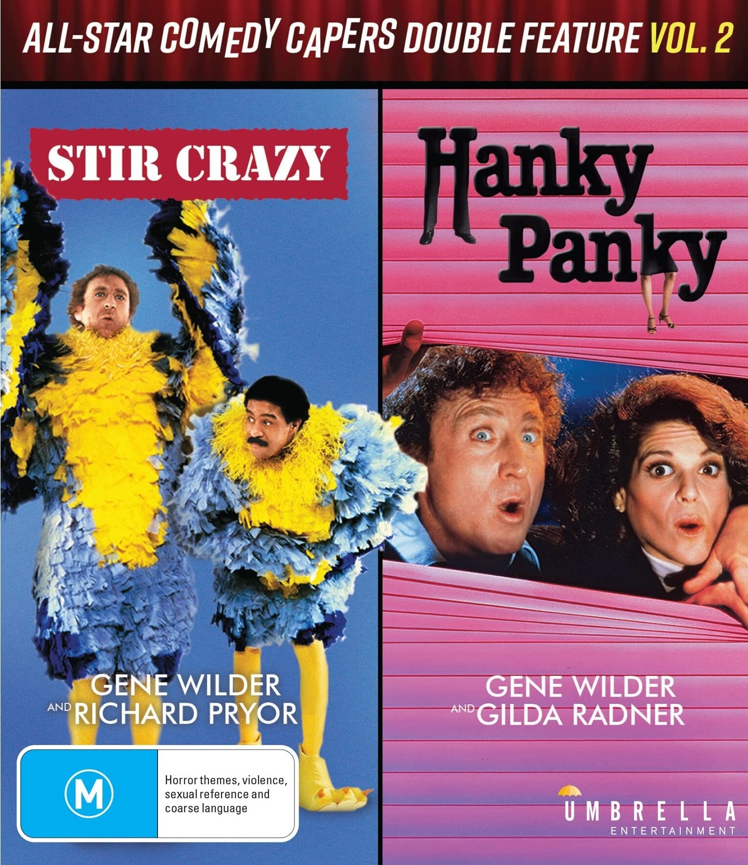 ALL-STAR COMEDY CAPERS DOUBLE FEATURE VOLUME 2 (REGION FREE IMPORT) BLU-RAY