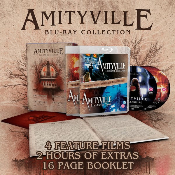 AMITYVILLE COLLECTION (REGION FREE IMPORT - LIMITED EDITION) BLU-RAY