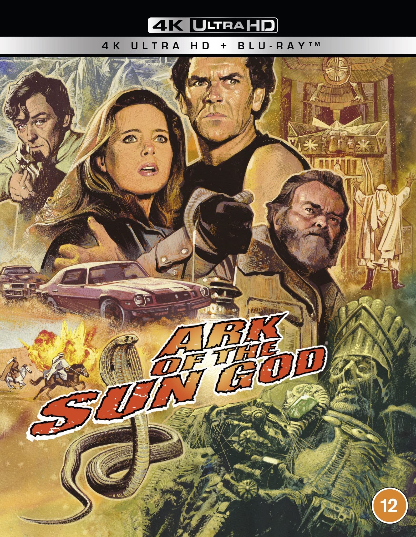 ARK OF THE SUN GOD (REGION FREE IMPORT) 4K UHD/BLU-RAY
