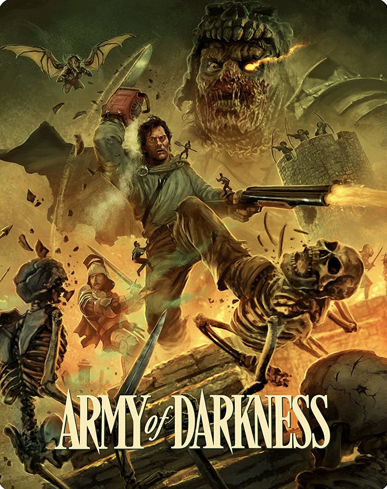 ARMY OF DARKNESS (LIMITED EDITION) 4K UHD/BLU-RAY STEELBOOK