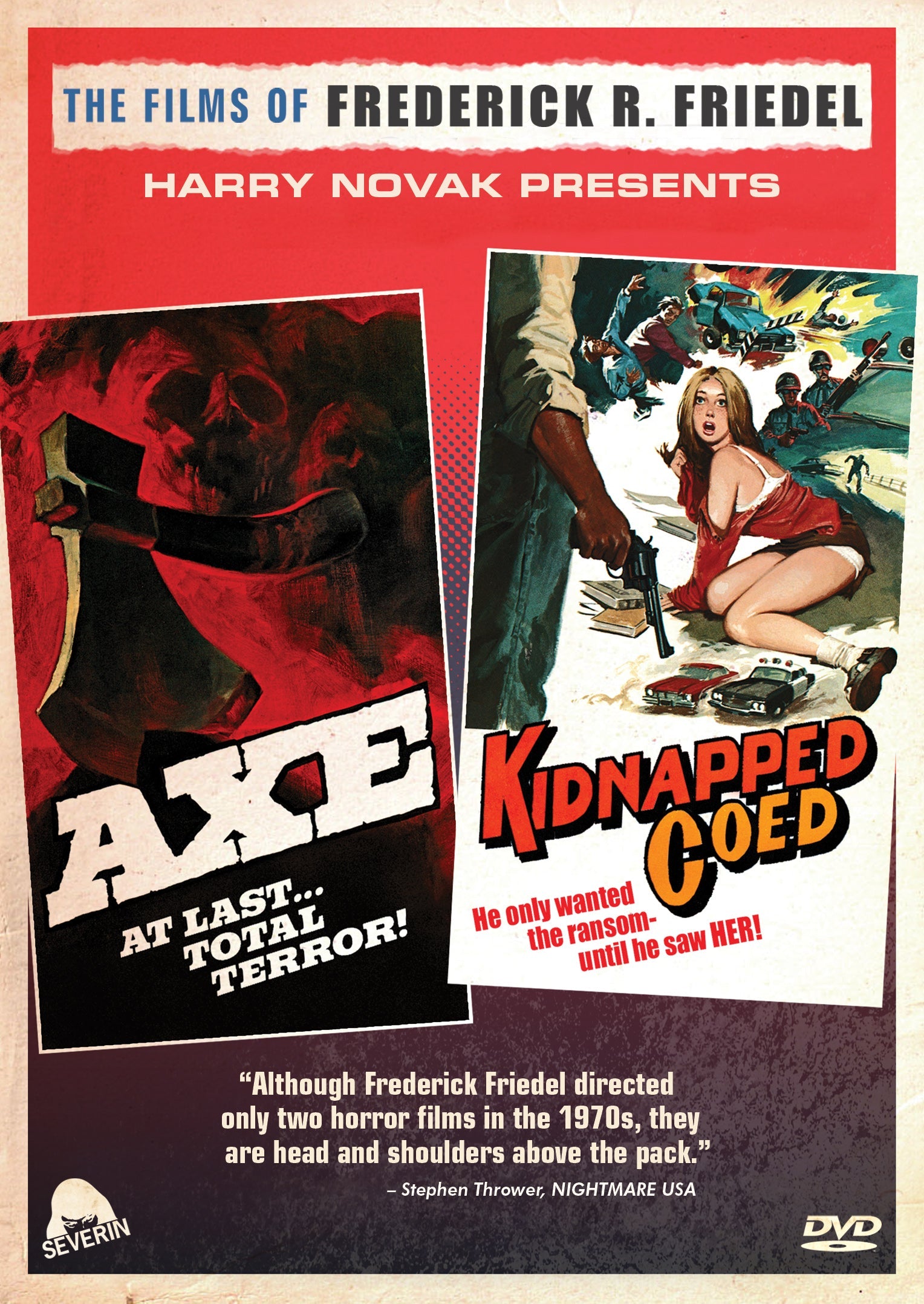 Axe / Kidnapped Coed Dvd