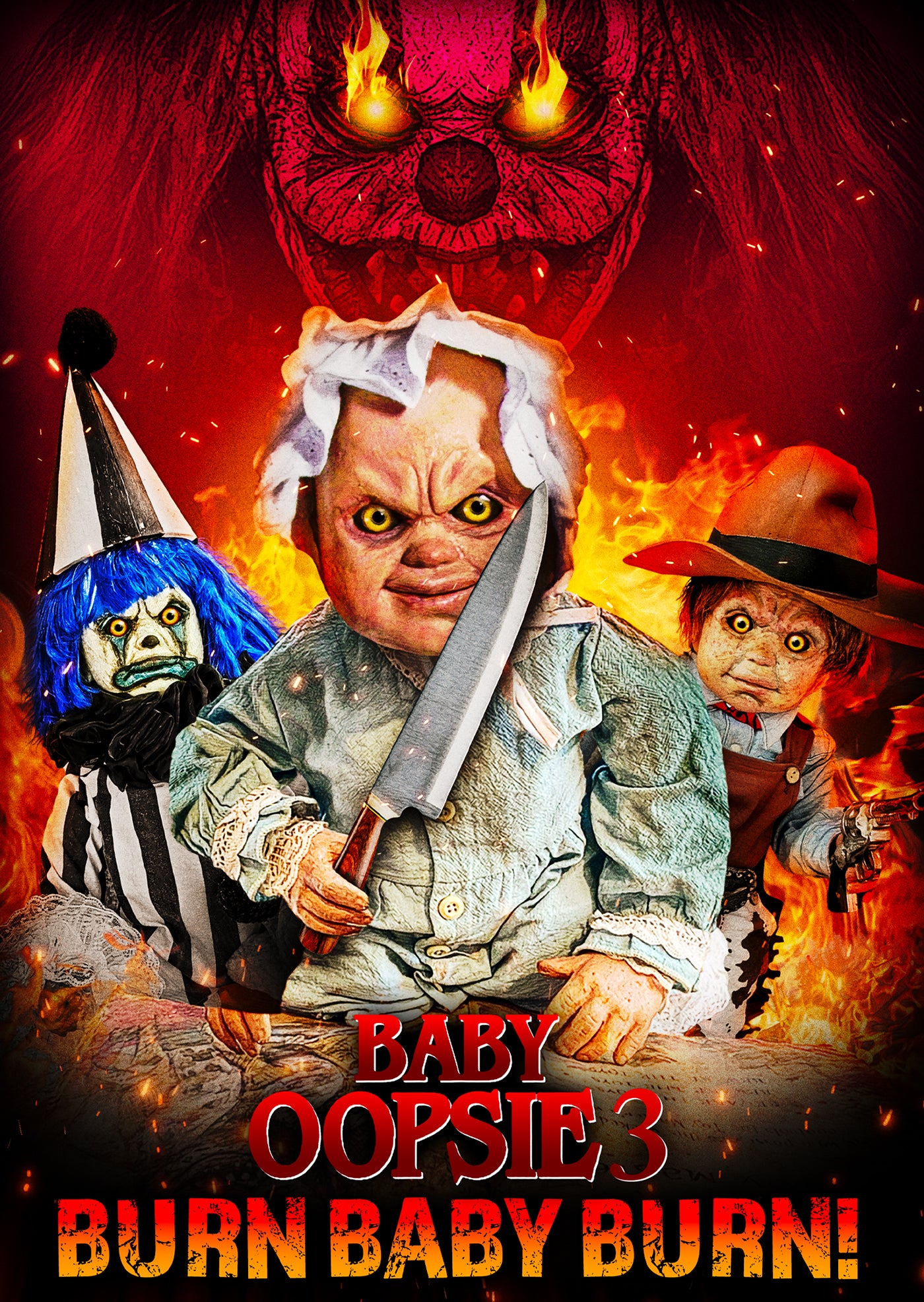 BABY OOPSIE 3: BURN BABY, BURN! DVD