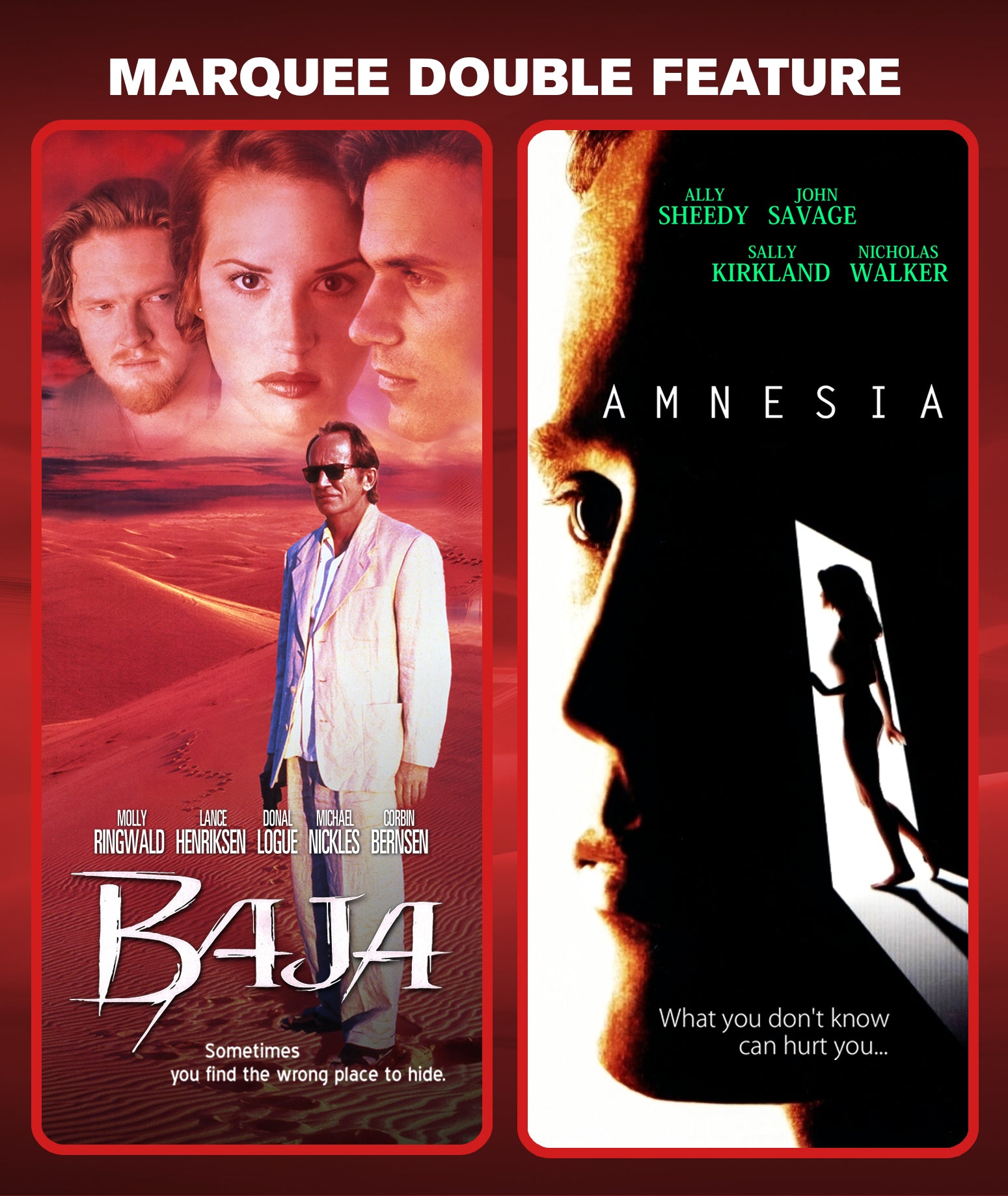 Baja / Amnesia Blu-Ray Blu-Ray