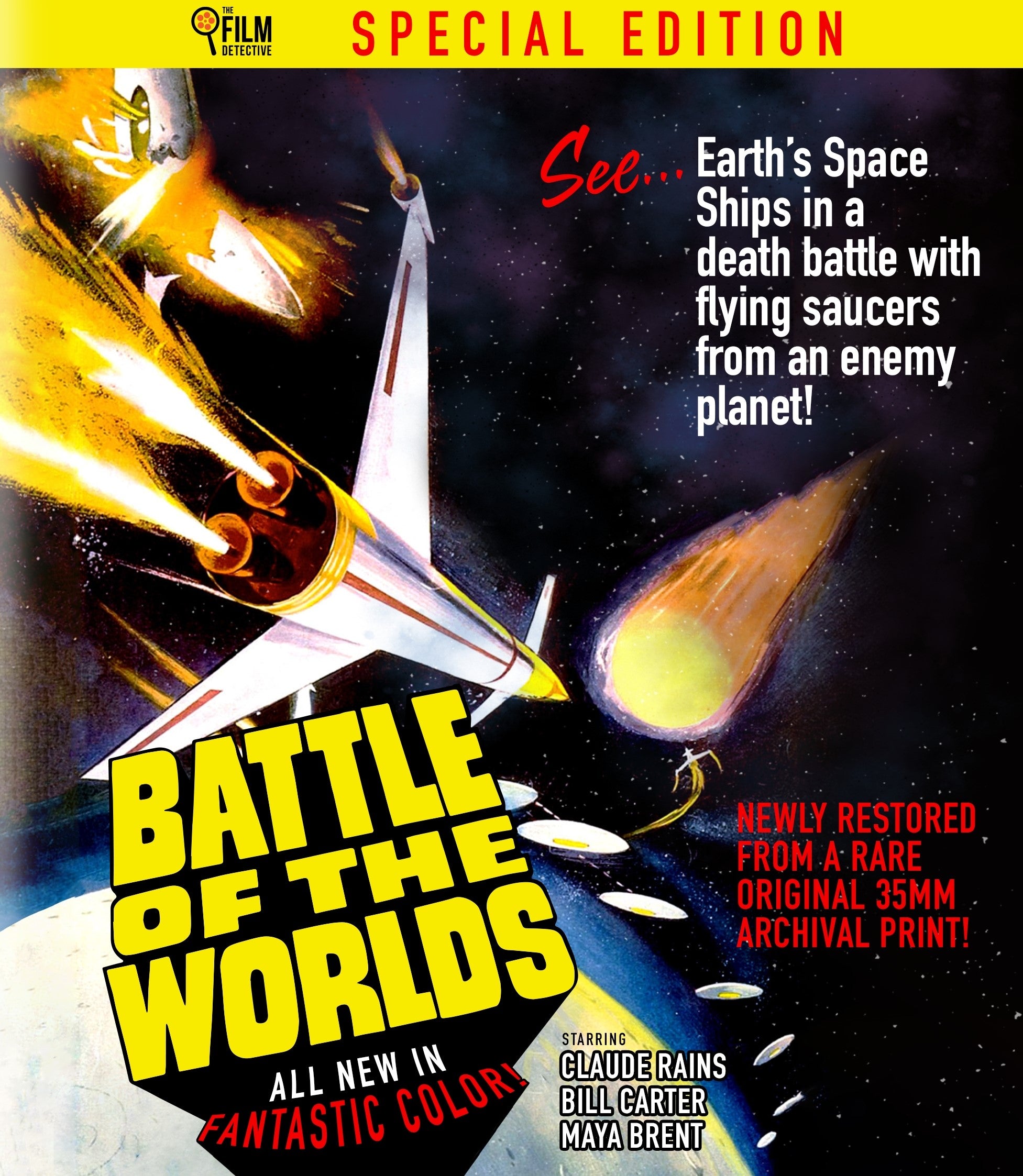 BATTLE OF THE WORLDS BLU-RAY