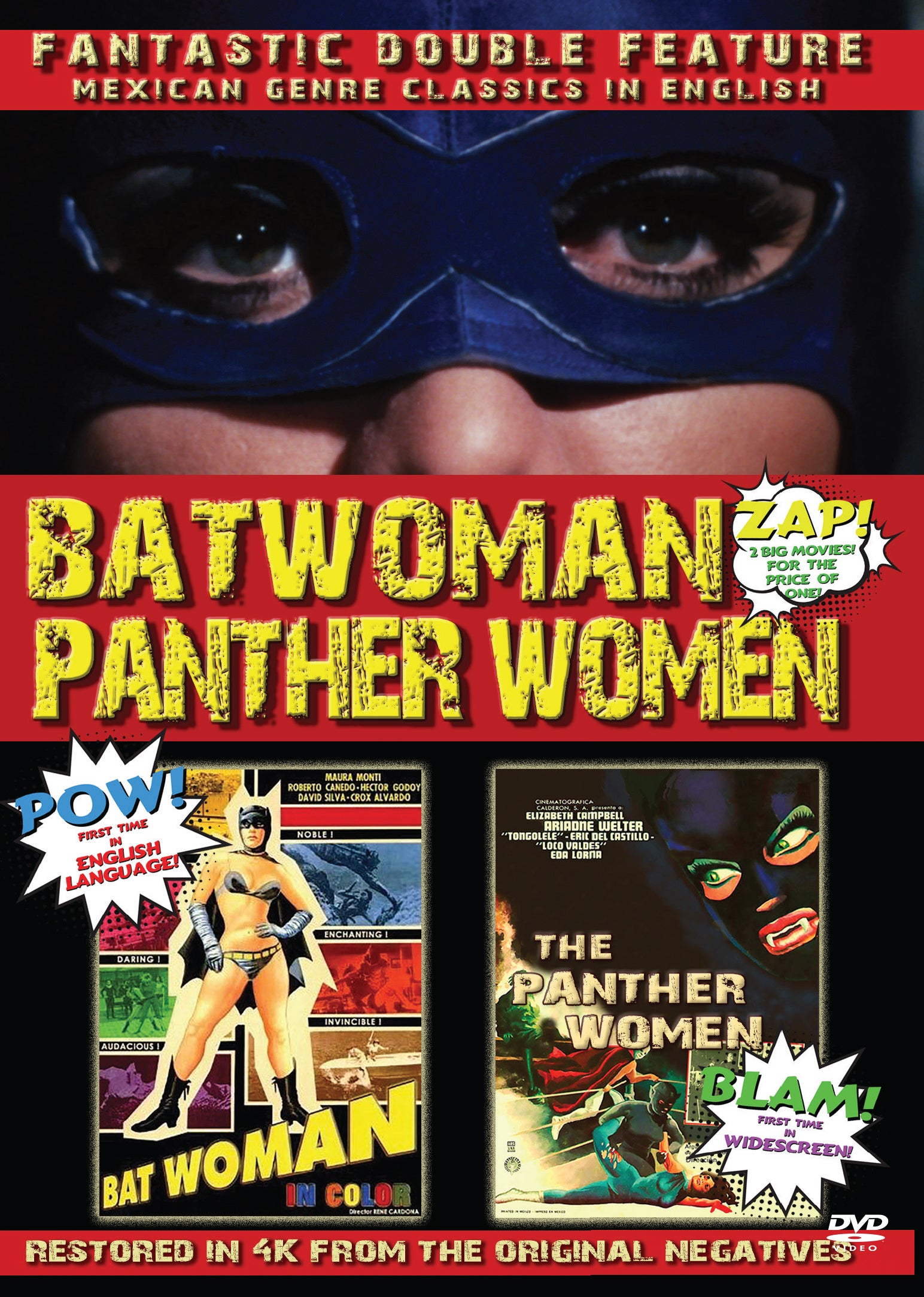 BATWOMAN / THE PANTHER WOMEN DVD