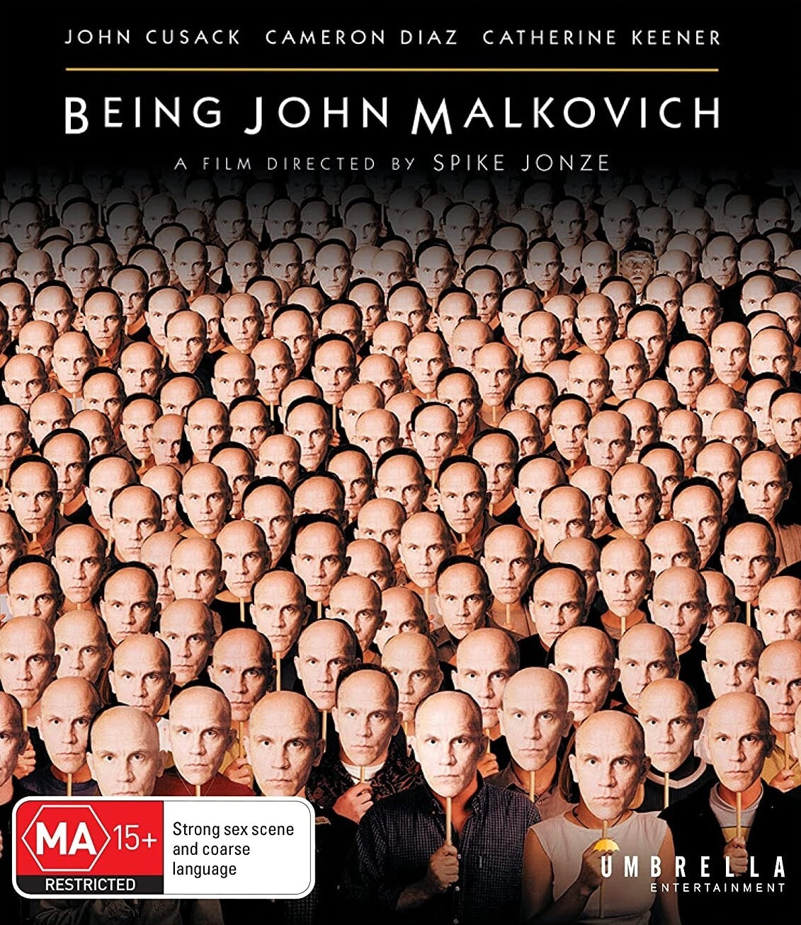 BEING JOHN MALKOVICH (REGION FREE IMPORT) BLU-RAY