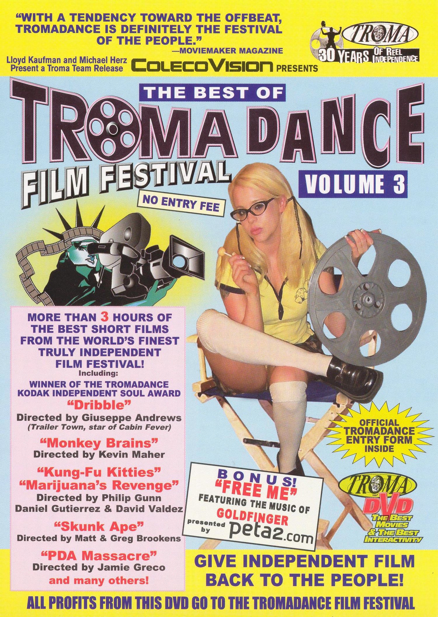 THE BEST OF TROMADANCE FILM FESTIVAL VOLUME 3 DVD