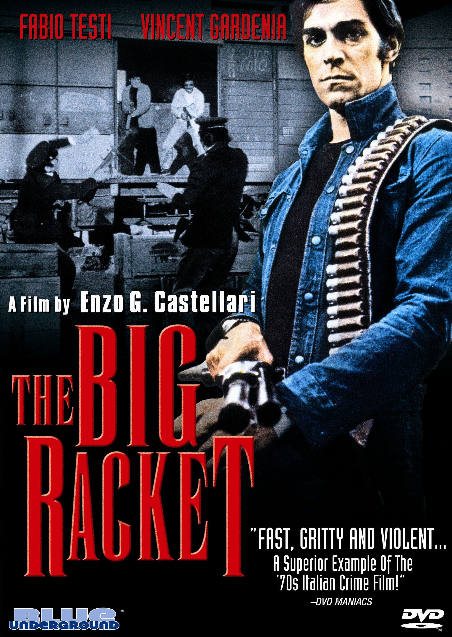 THE BIG RACKET DVD
