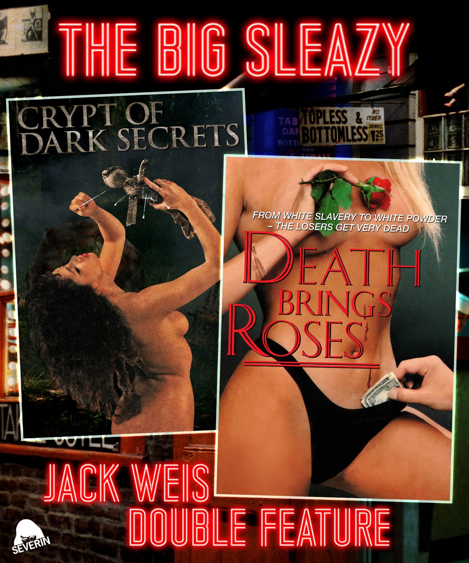 THE BIG SLEAZY: JACK WEIS DOUBLE FEATURE BLU-RAY