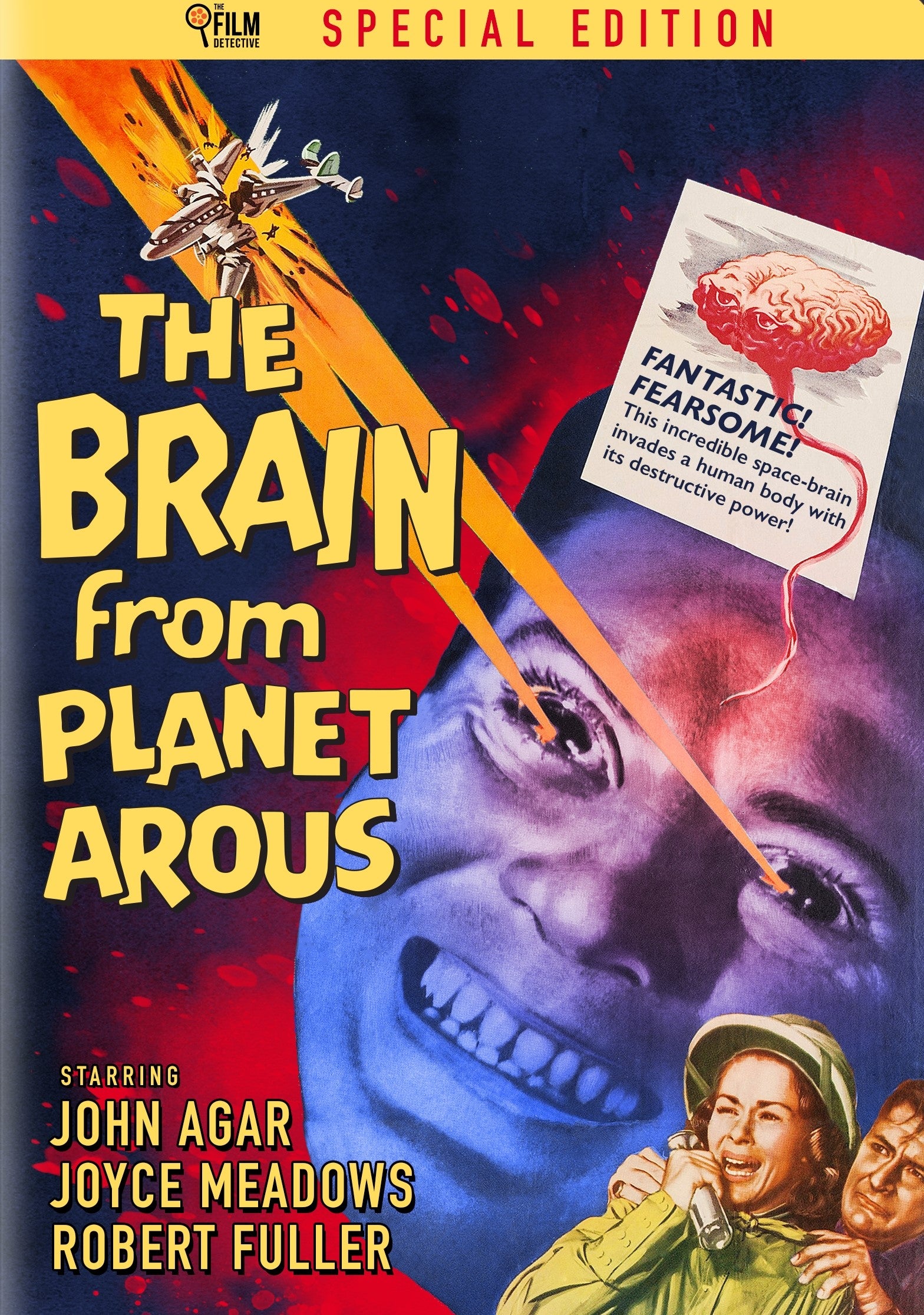 THE BRAIN FROM PLANET AROUS DVD