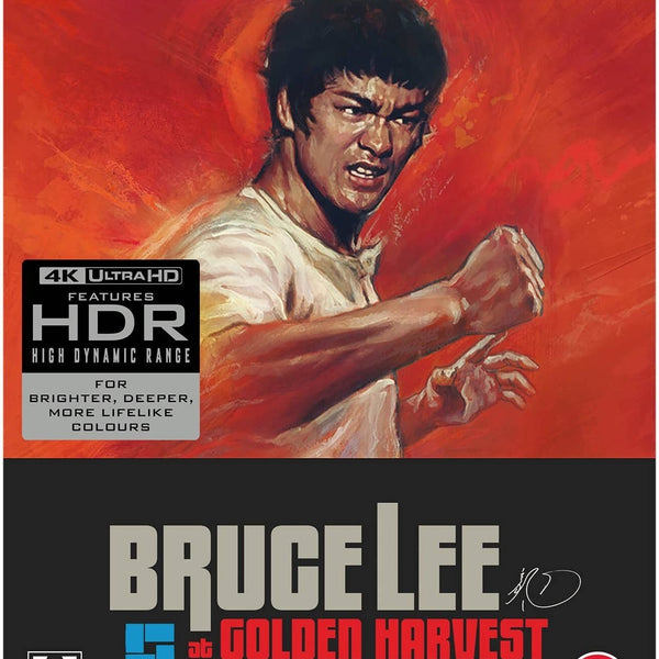 BRUCE LEE AT GOLDEN HARVEST (REGION FREE/B IMPORT - LIMITED EDITION) 4K  UHD/BLU-RAY