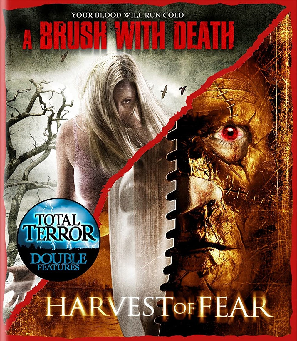 TOTAL TERROR VOLUME 2: A BRUSH WITH DEATH / HARVEST OF FEAR BLU-RAY