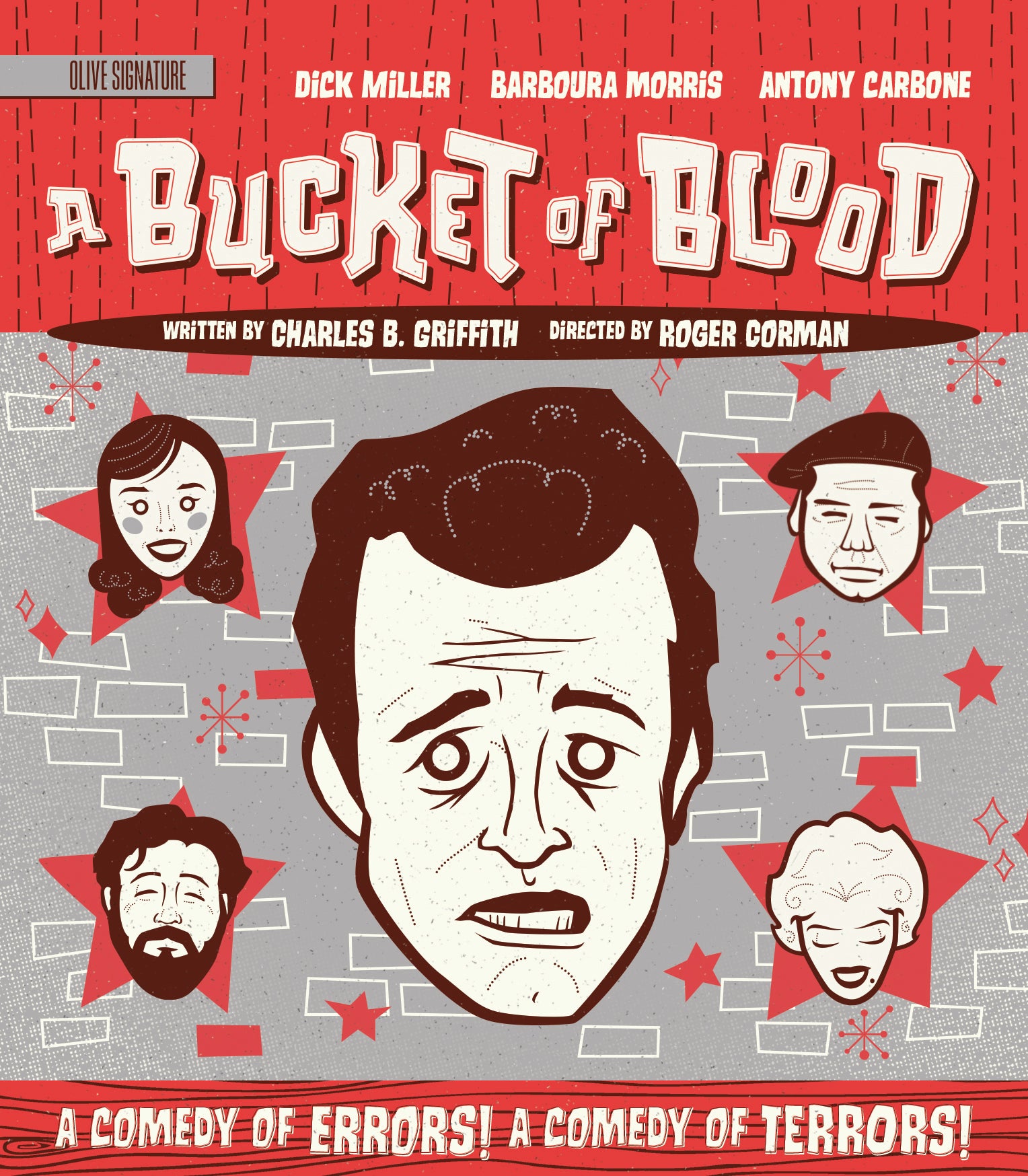 A BUCKET OF BLOOD (OLIVE SIGNATURE COLLECTION) BLU-RAY