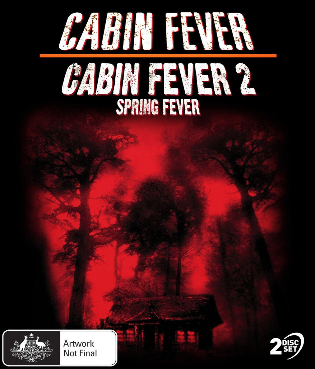 CABIN FEVER / CABIN FEVER 2 (REGION FREE IMPORT) BLU-RAY