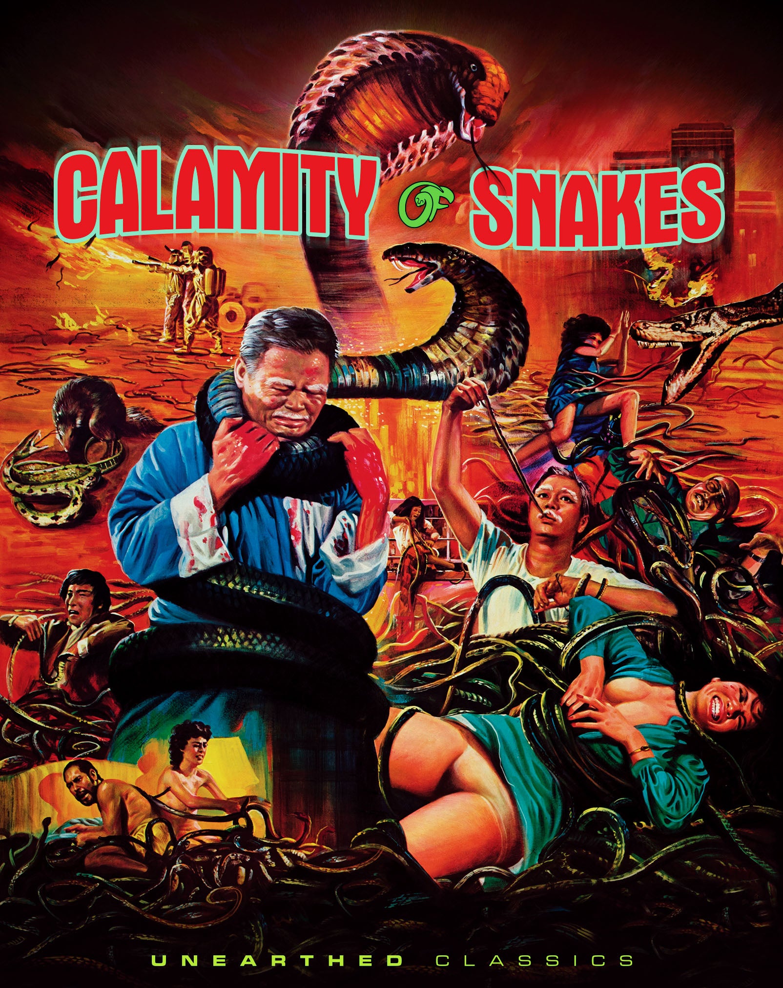 CALAMITY OF SNAKES BLU-RAY