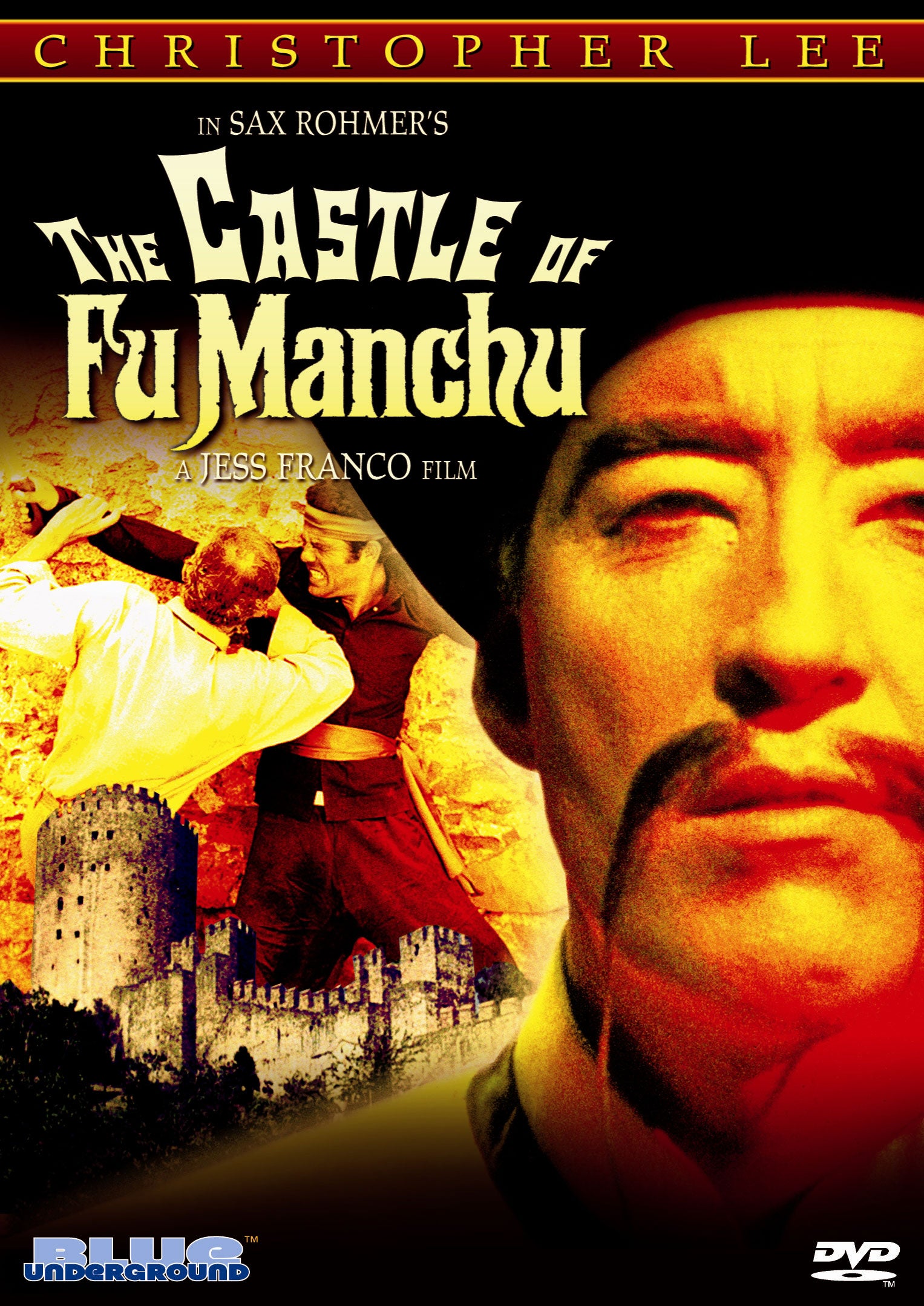 THE CASTLE OF FU MANCHU DVD
