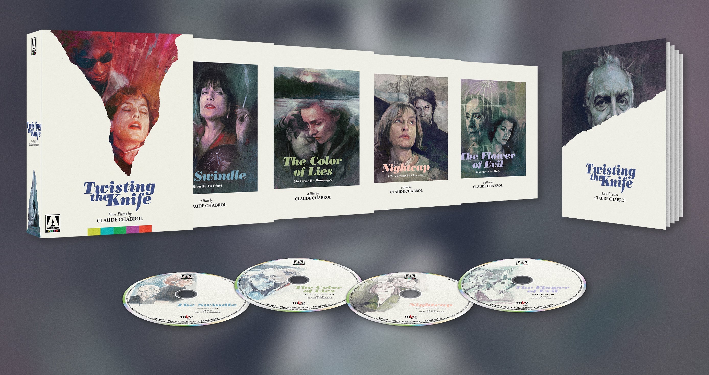 Twisting The Knife: Four Films By Claude Chabrol (Limited Edition) Blu-Ray [Pre-Order] Blu-Ray