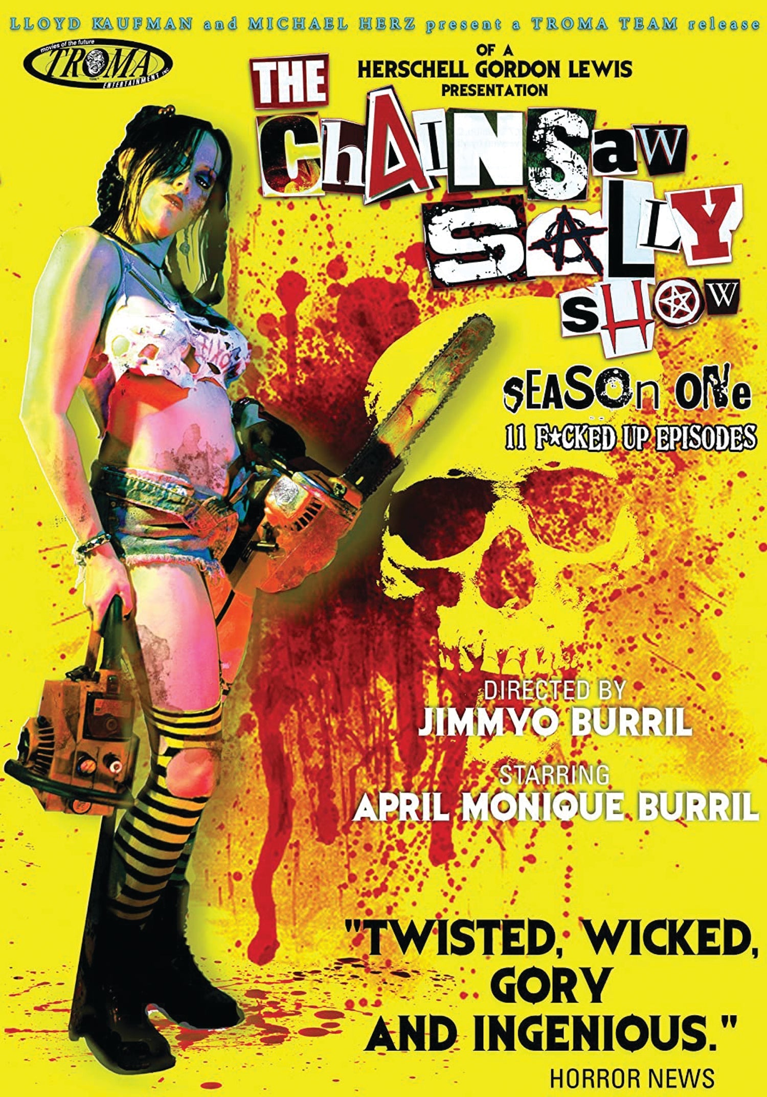 The Chainsaw Sally Show: Season One Dvd