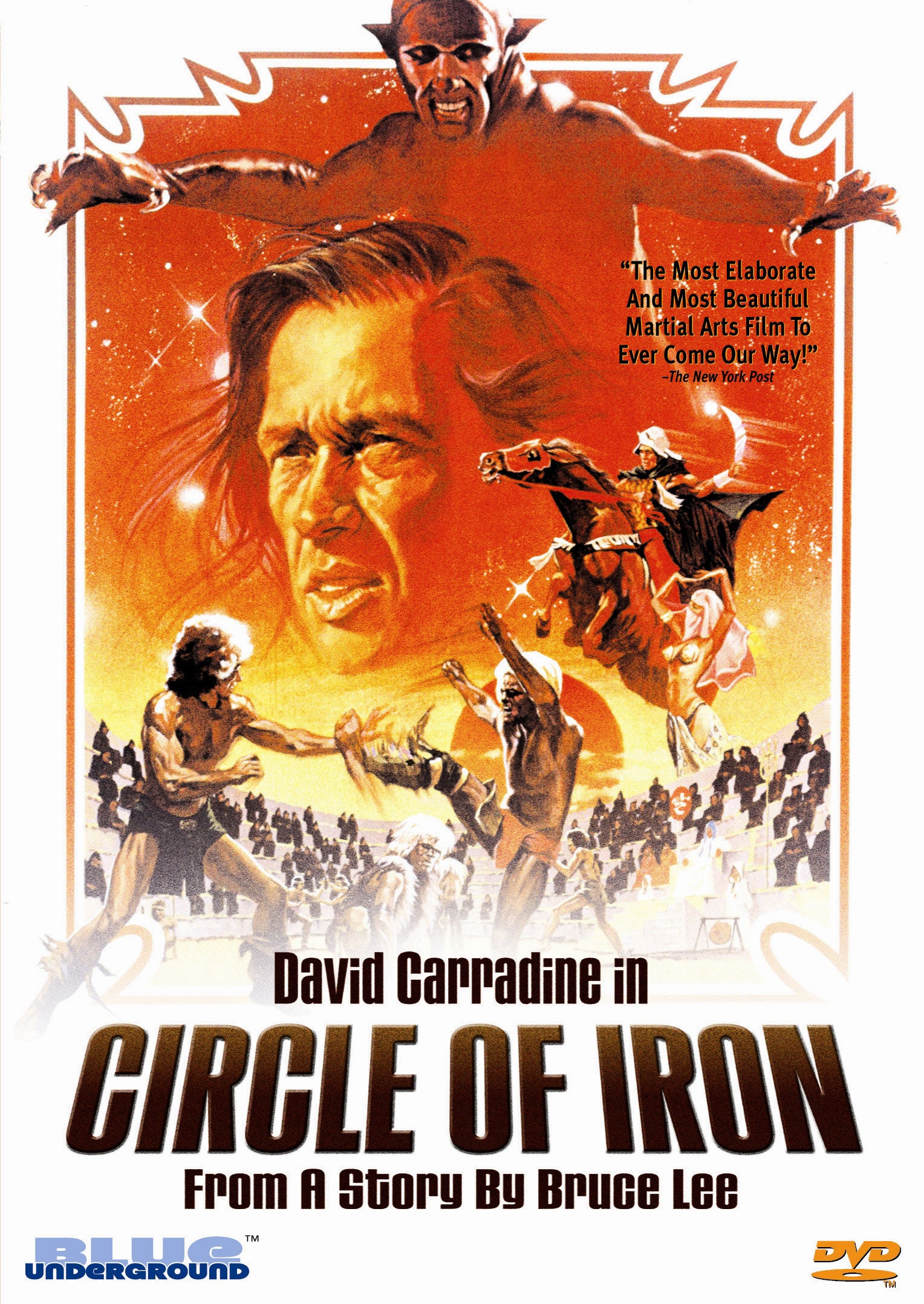 CIRCLE OF IRON DVD
