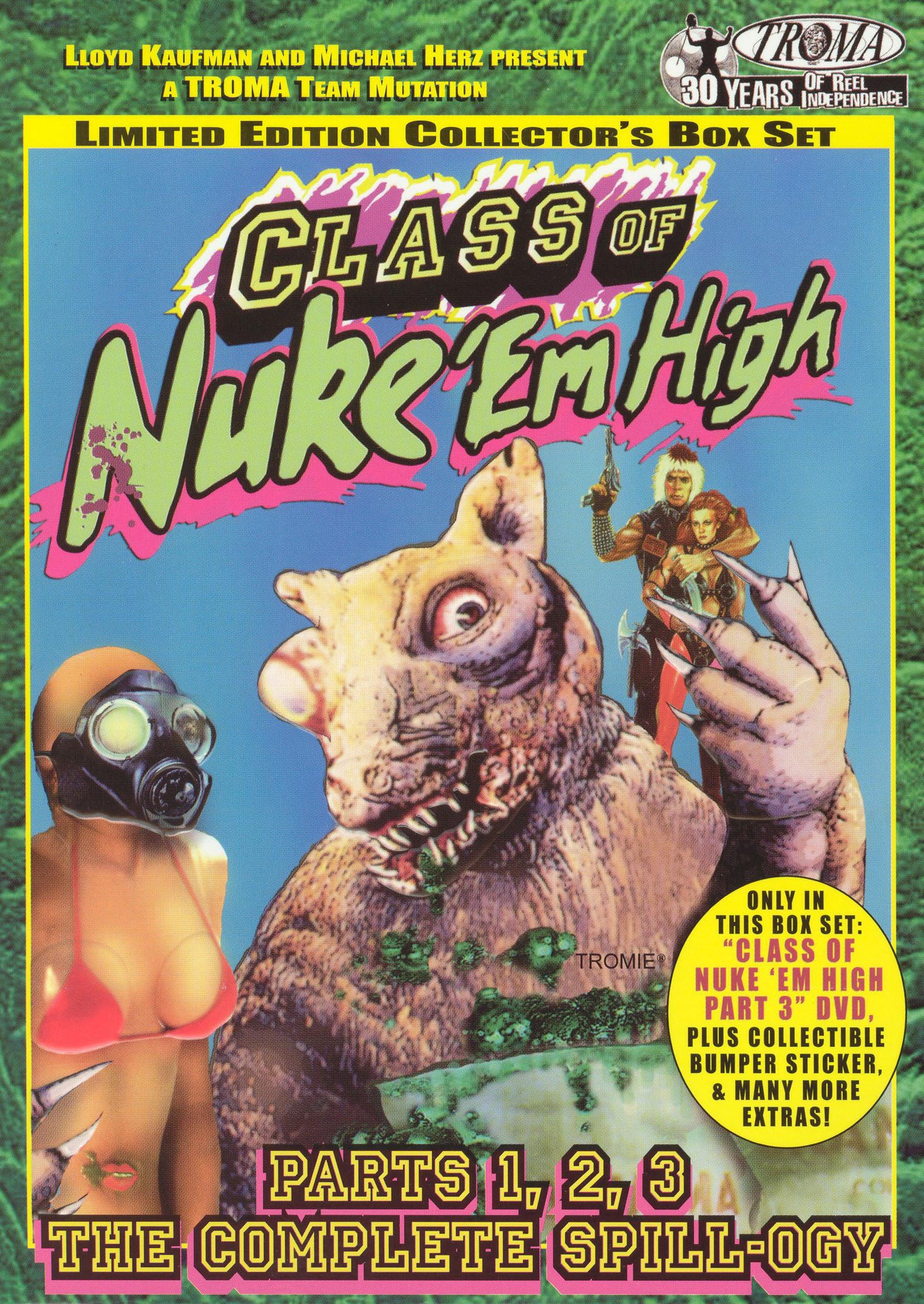 CLASS OF NUKE EM HIGH: THE COMPLETE SPILL-OGY DVD