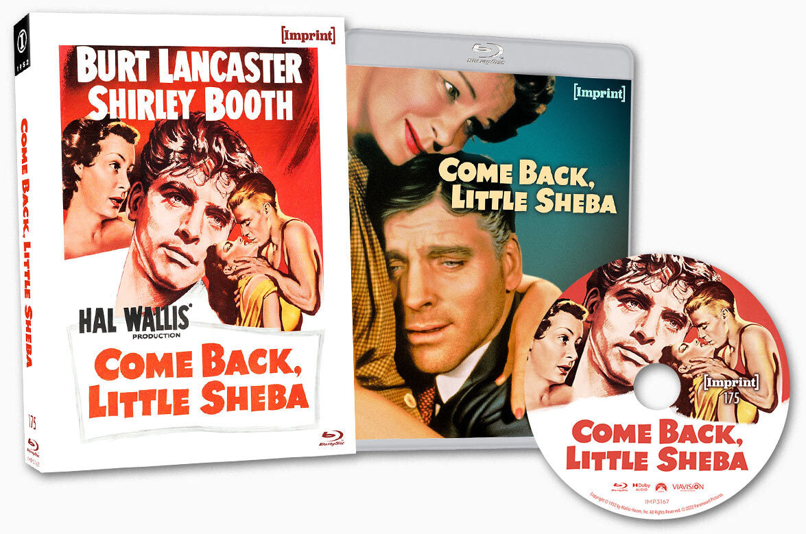 COME BACK, LITTLE SHEBA (REGION FREE IMPORT - LIMITED EDITION) BLU-RAY