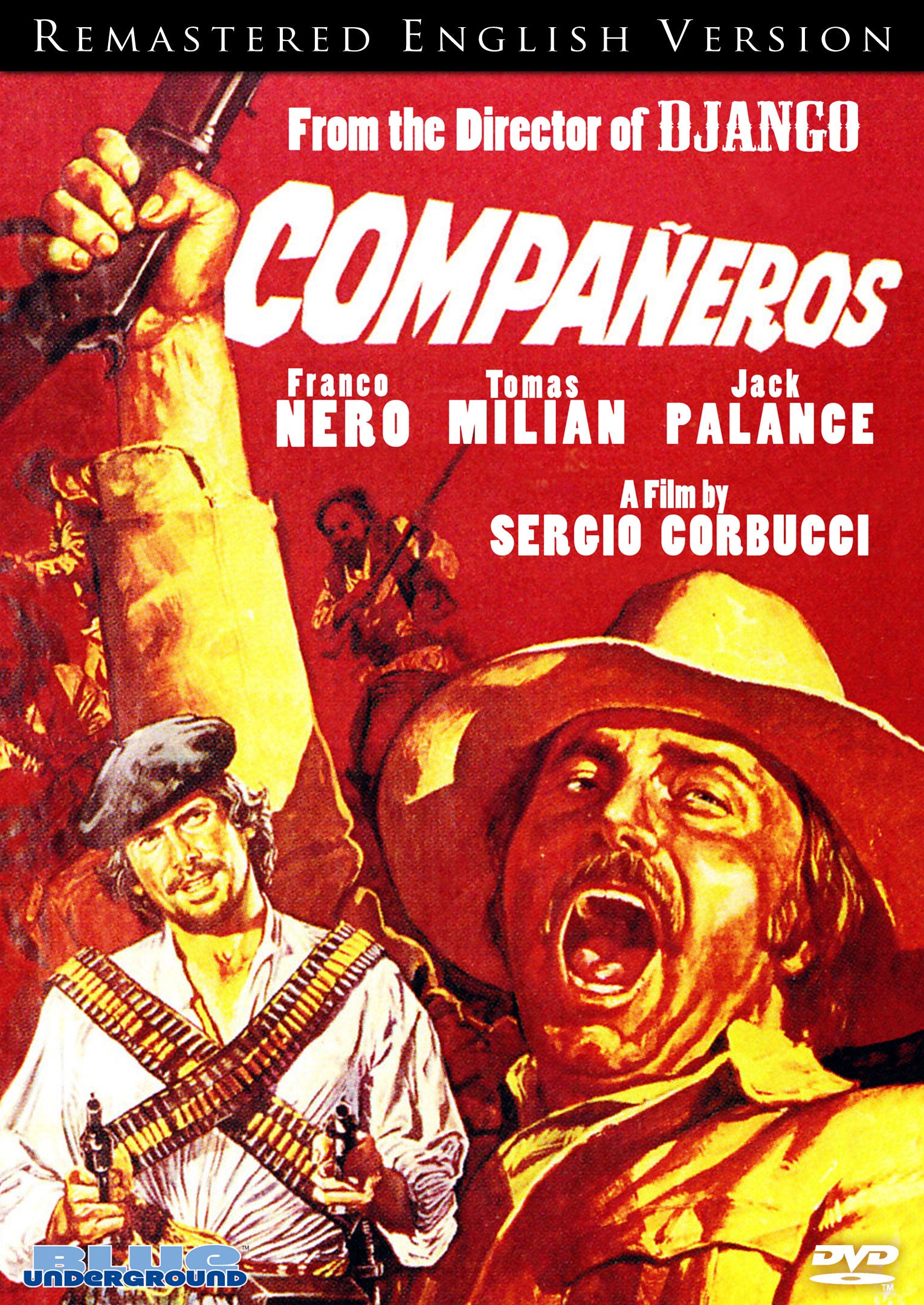COMPANEROS (REMASTERED ENGLISH VERSION) DVD