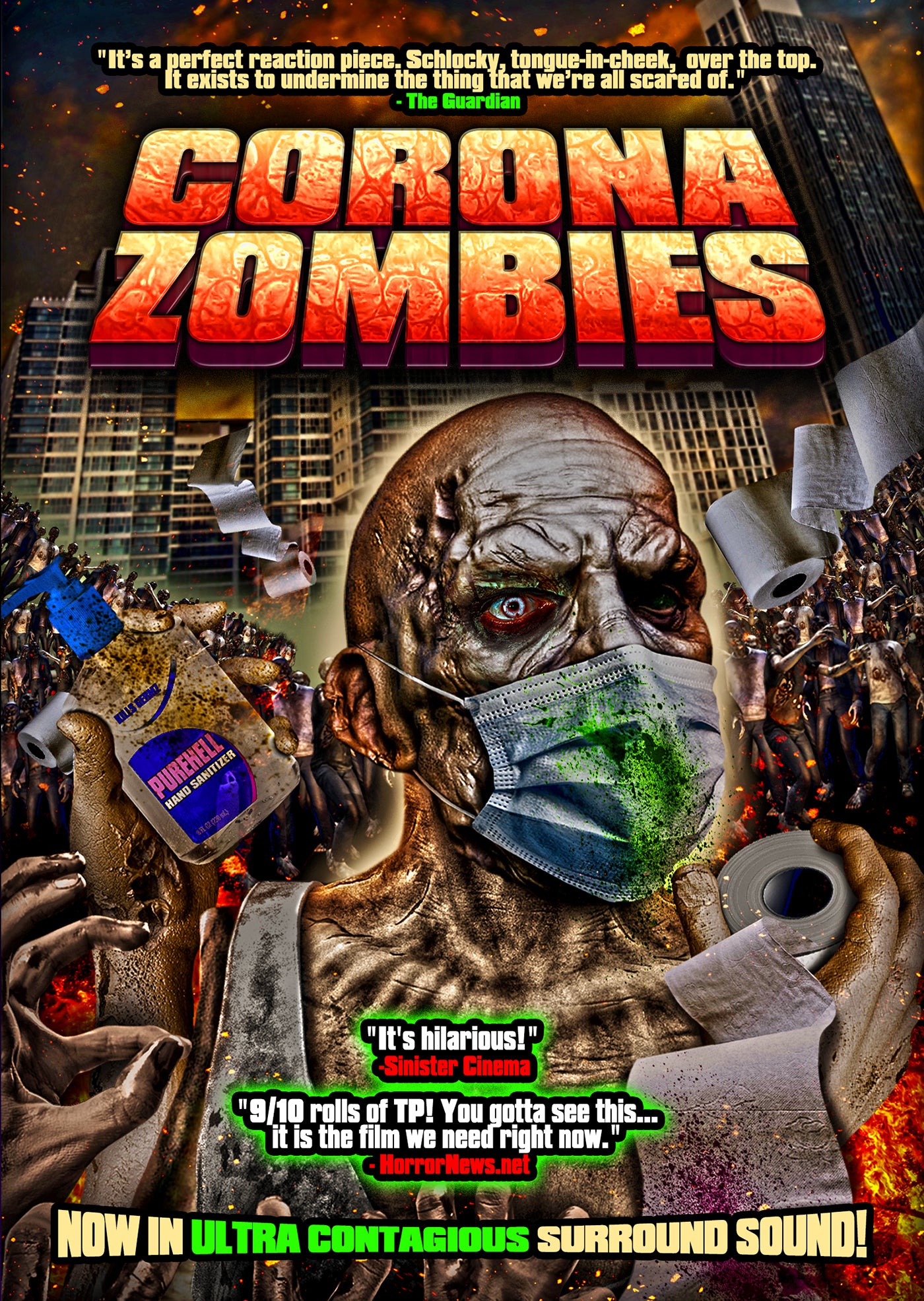 CORONA ZOMBIES DVD