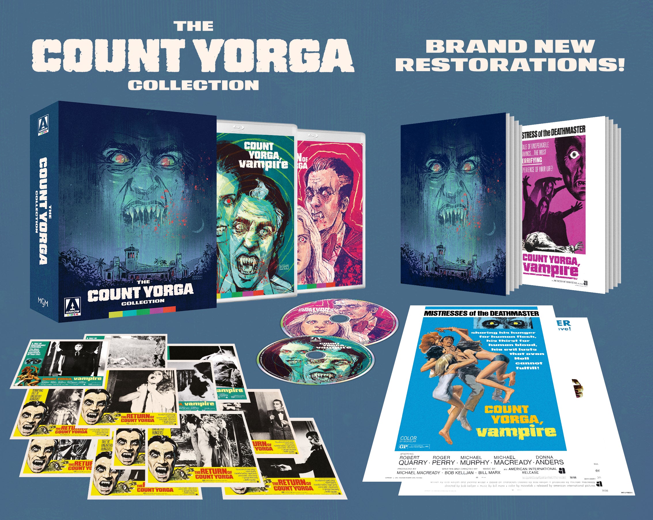 THE COUNT YORGA COLLECTION (LIMITED EDITION) BLU-RAY