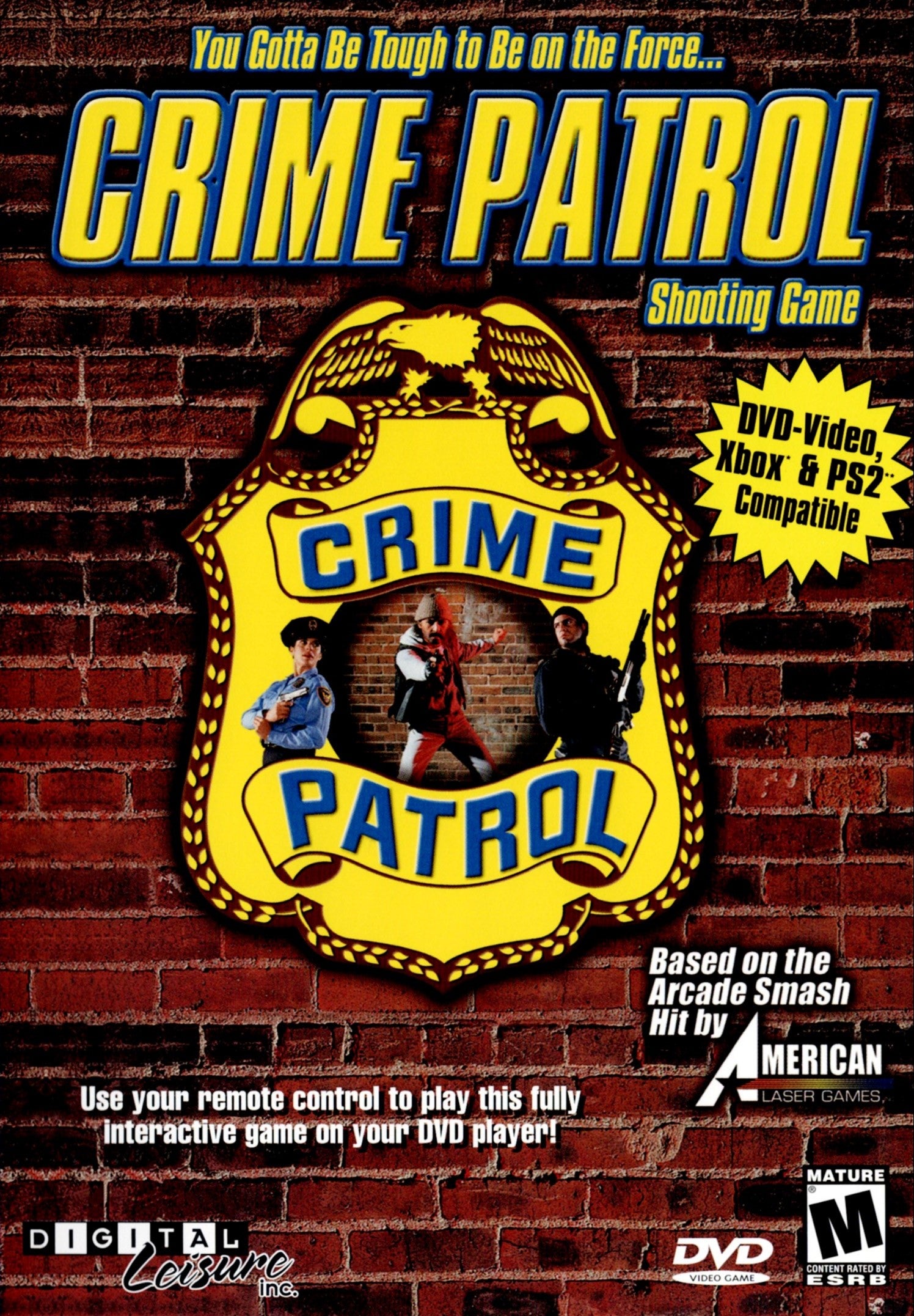 CRIME PATROL DVD GAME