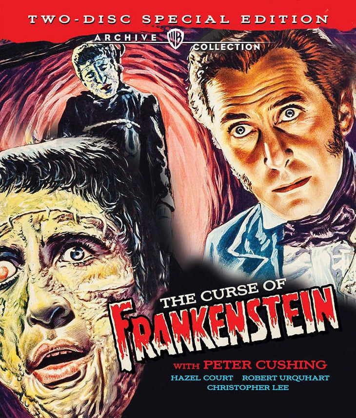 THE CURSE OF FRANKENSTEIN BLU-RAY